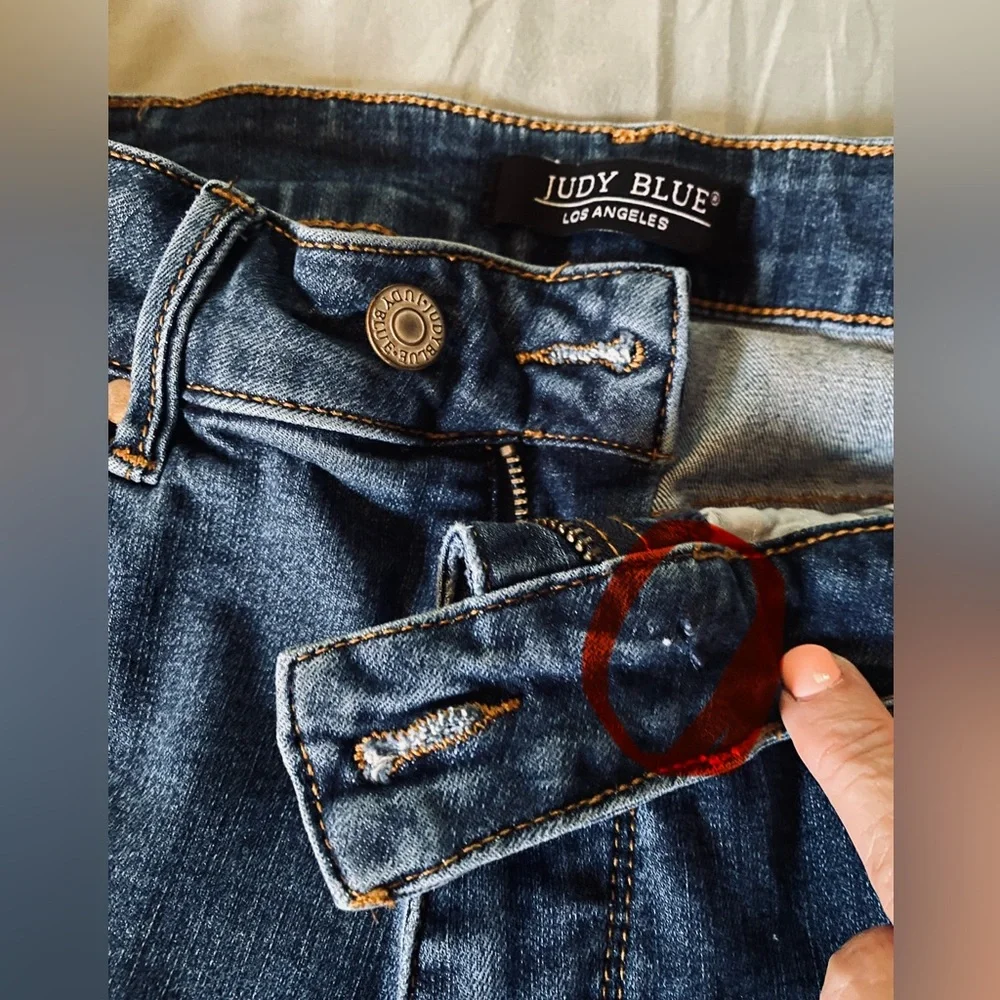 Judy Blue High Waisted Flared Denim Jeans - Picture 11 of 16